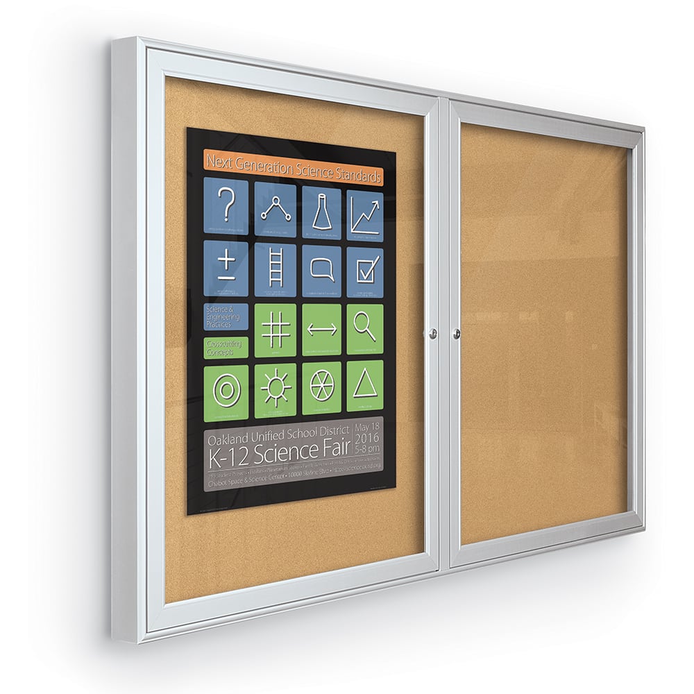 MAGNETIC BULLETIN BOARD - in a variety of sizes, finishes & fabrics