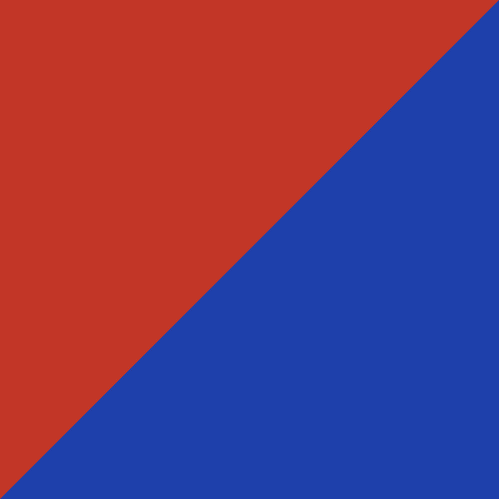Red and Blue Mixed