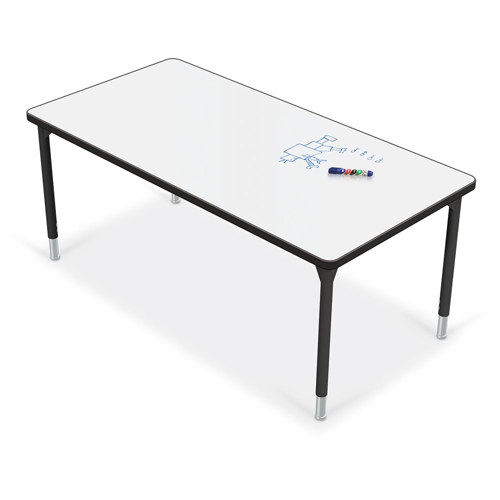 Hierarchy Activity Table + Porcelain Steel Top