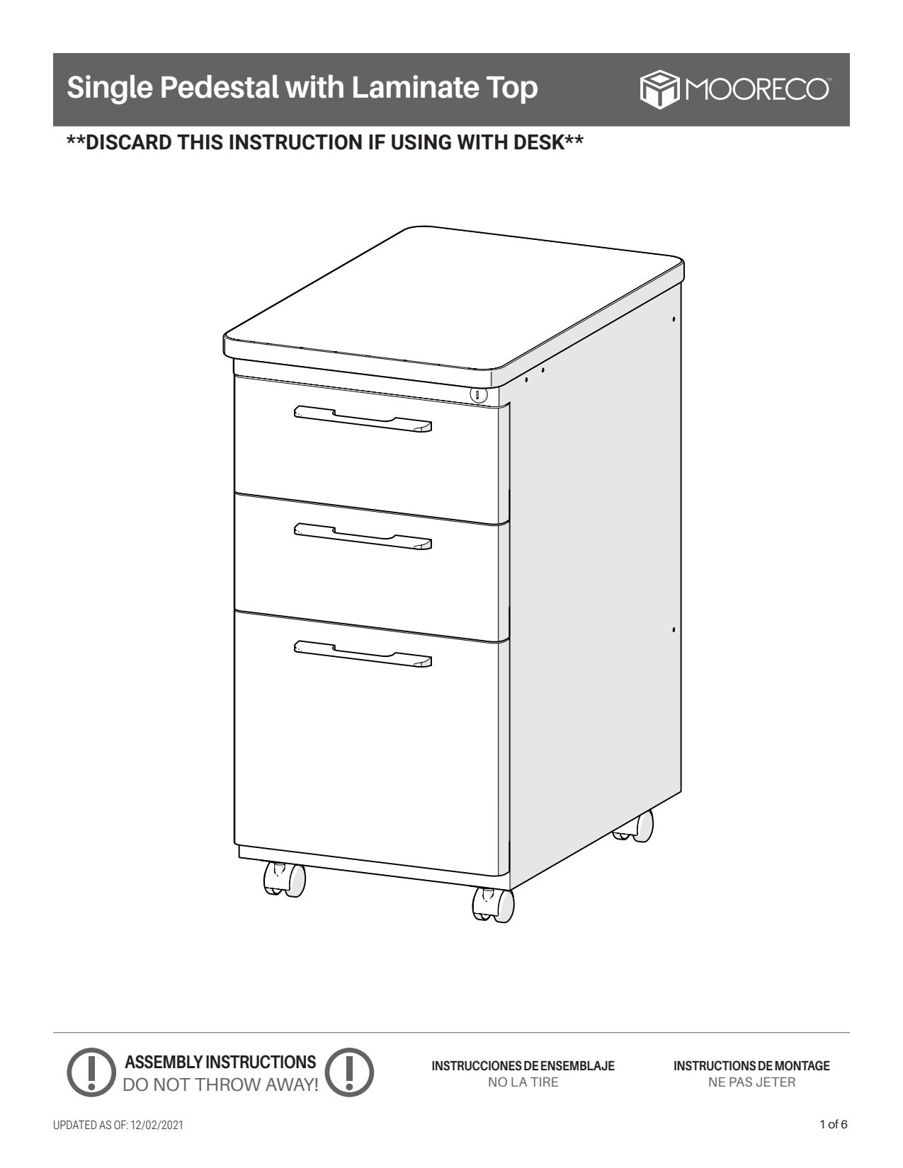 Assembly Instructions | MooreCo