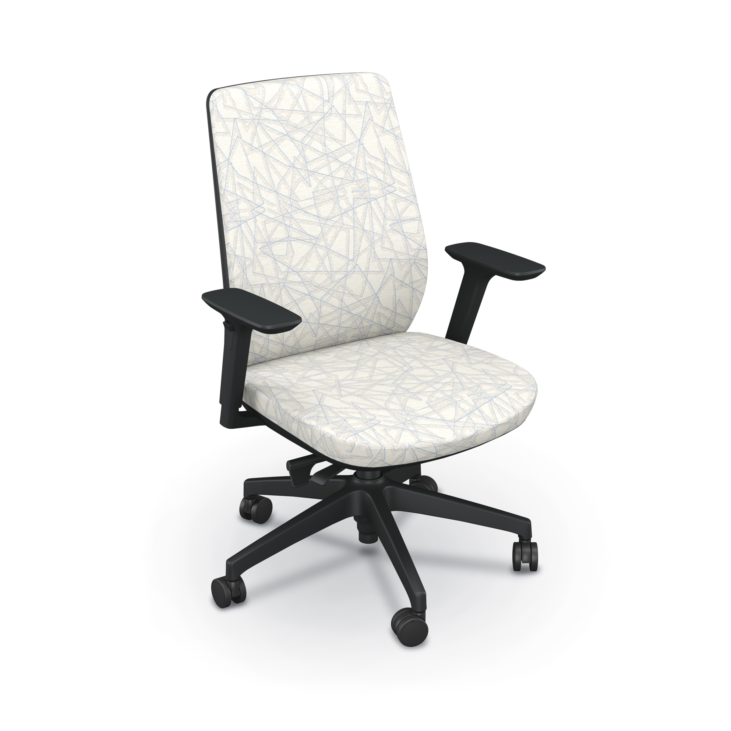 All Mesh Ergonomic Computer Chair with Built-in Coat Hanger by MooreCo