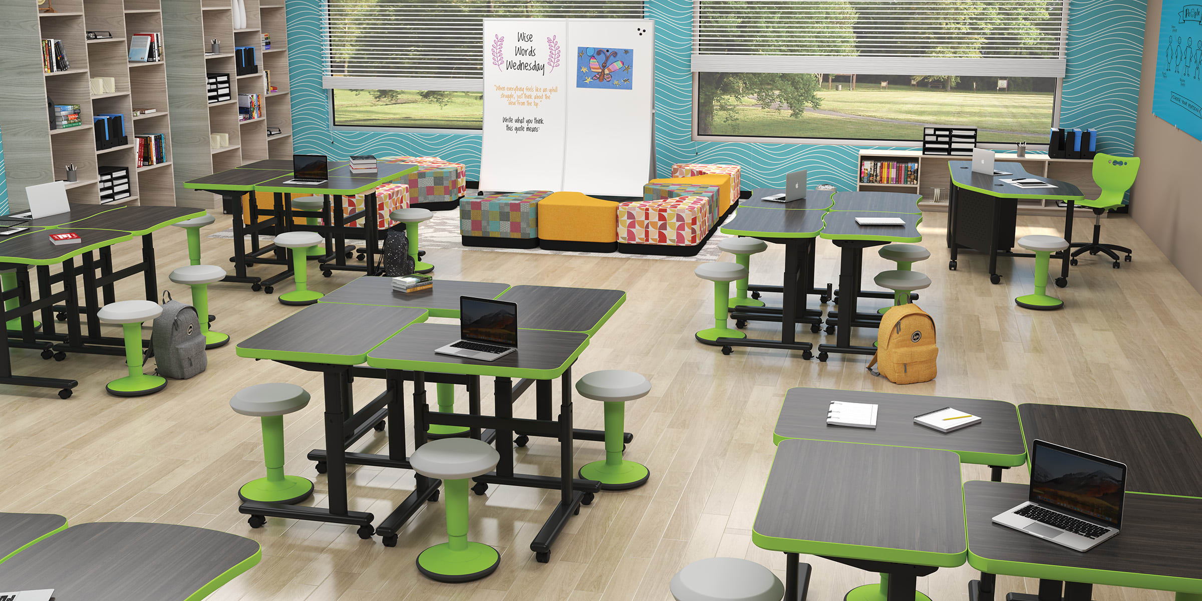 90527-H-4622-BK Balt Productive Classroom Furniture 