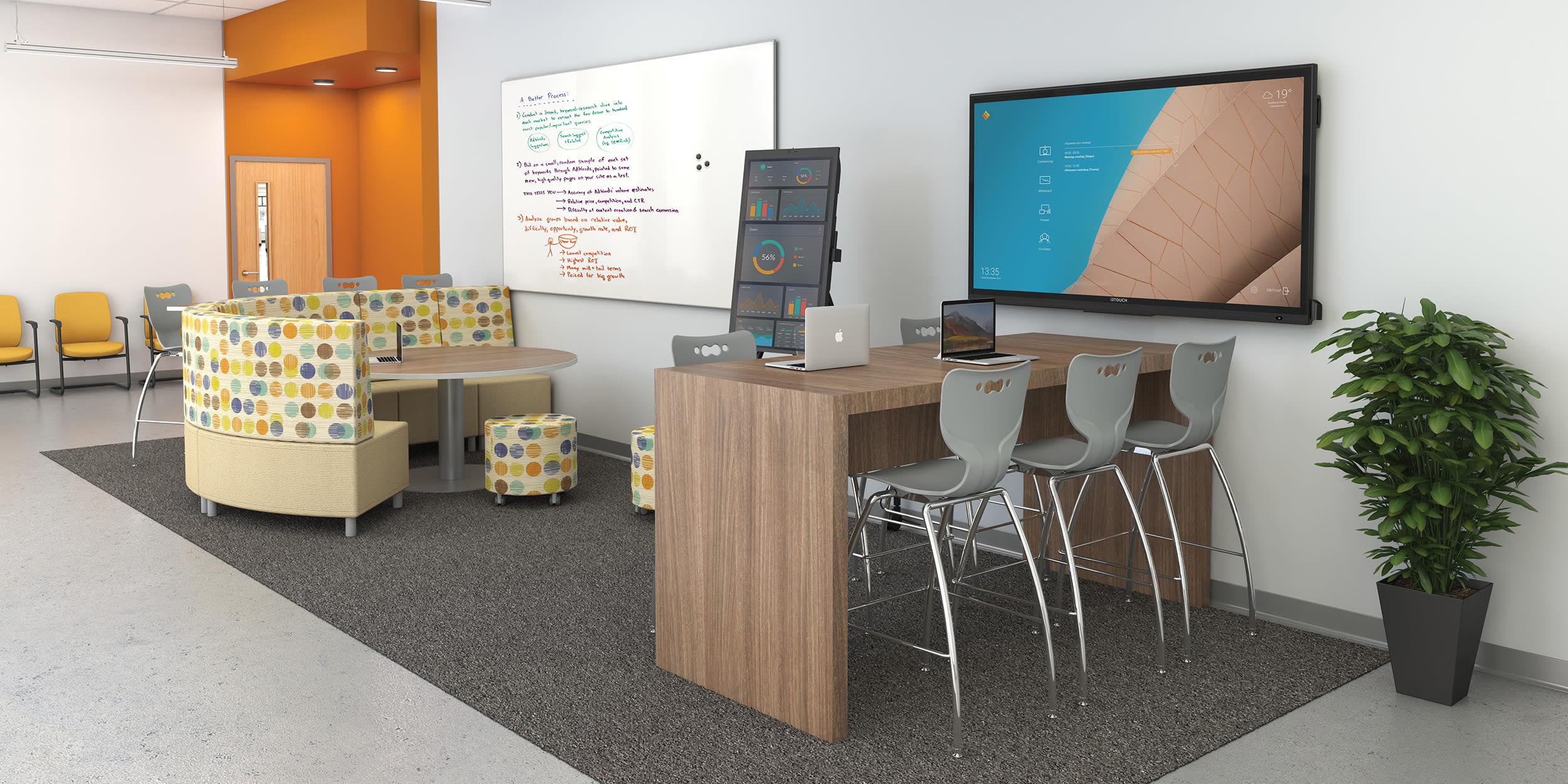 Flip Chart Stand Boards, Office & School Furniture - Orbit